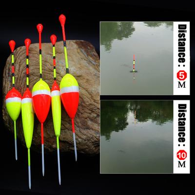 5pcs/lot Carp Fishing Line Bobber Group Fish Float Fishing Tackle China Hook Buoy Fish Floating Tiple Suit
