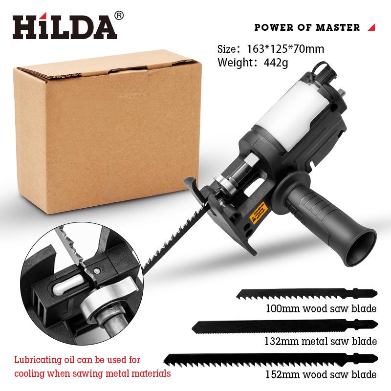 

Набор принадлежностей для быстрозагрузочной возвратно-поступательной пилы и дрели HiLDA