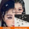 Butterfly Metal Claw Clip - Hair Accessory for Dreadlocks, Braids, and Jazz Dance Styling
