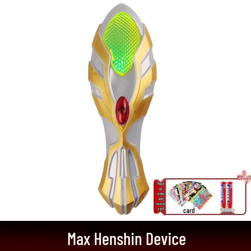 Ultraman Taro Transformation Device: Summoner Medallion Max Sword with Original Japanese Sound Figure.