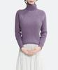 Keulleiseu Olivia Ribbed Turtleneck Knit_Purple