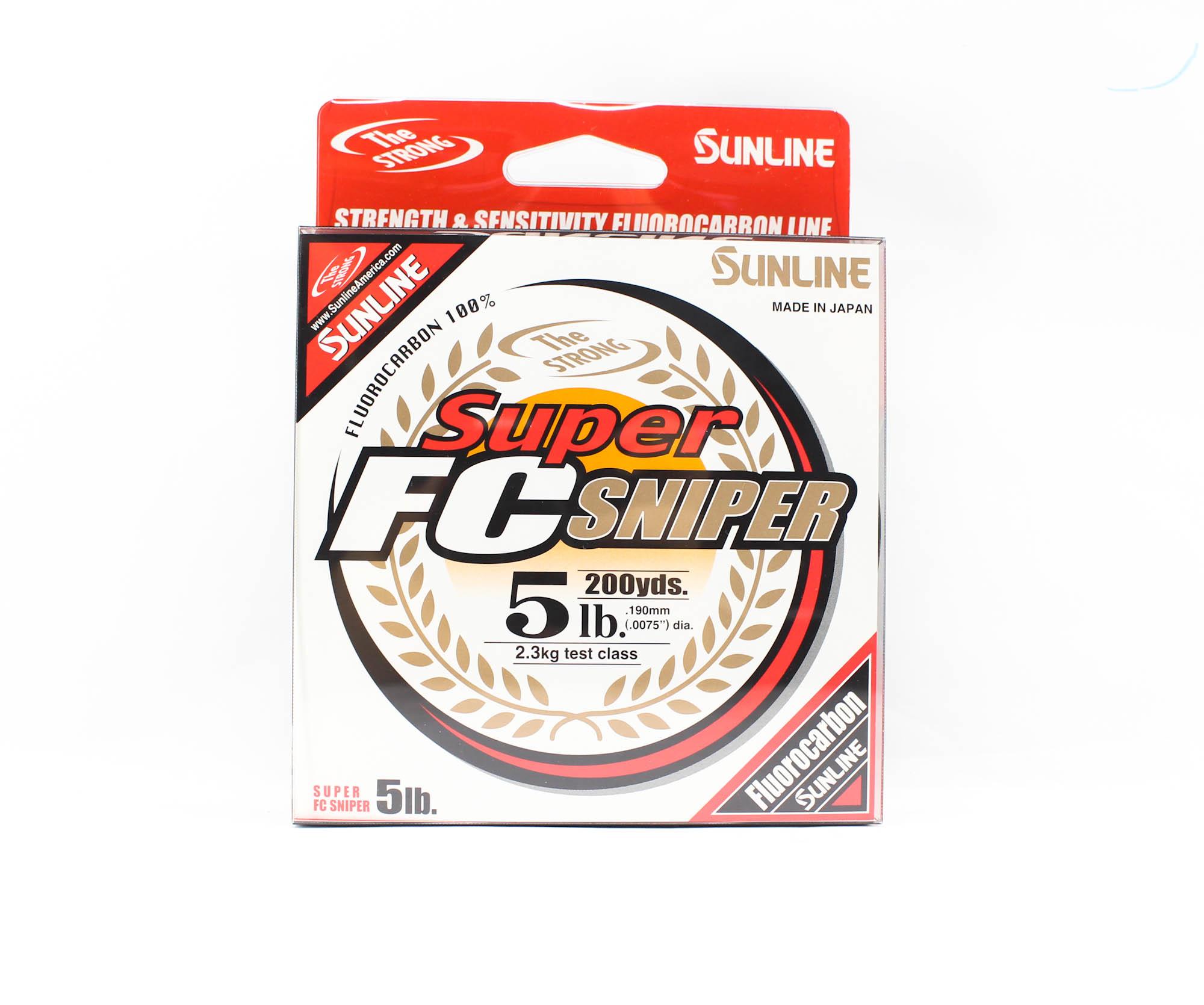 

Sunline Fluorocarbon Line Super FC Sniper 200 ярдов 5 фунтов 0,19 мм (1908)