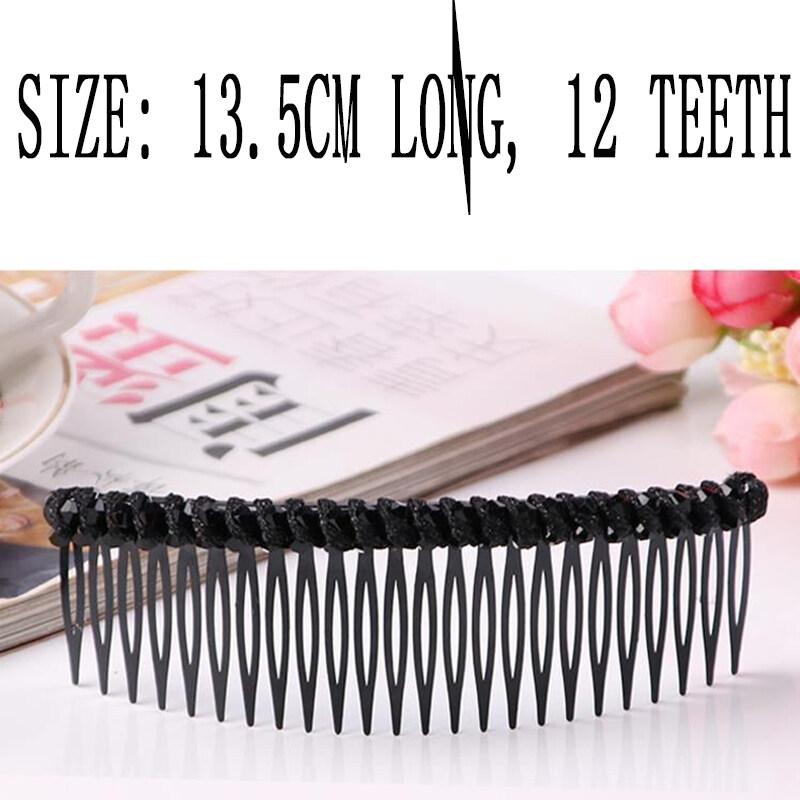 Koreanische Kristall Haar Kamm Pony Kamm Auf Den Kopf Kamm Haar Clip Gebrochenes Haar Organizer Haar Zubehör Haar Clip