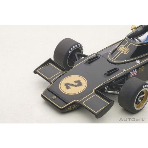 AUTOart 1/18 Scale Lotus 72E 1973 #2 Ronnie Peterson (with driver figure)