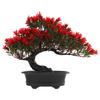 Emulated Bonsai Pine Tree Artificial Simulation Plastic Indoor Outdoor Decorative Plant Faux Bonsai Tree Ornament Realistic Home
