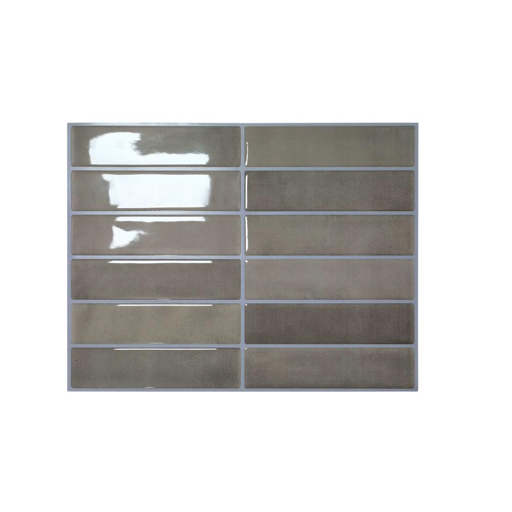 Waterproof Self Adhesive Tile Wall Stickers Moisture-proof Anti Fouling Wall Decal Oil-proof Heat-resistant Wallpaper