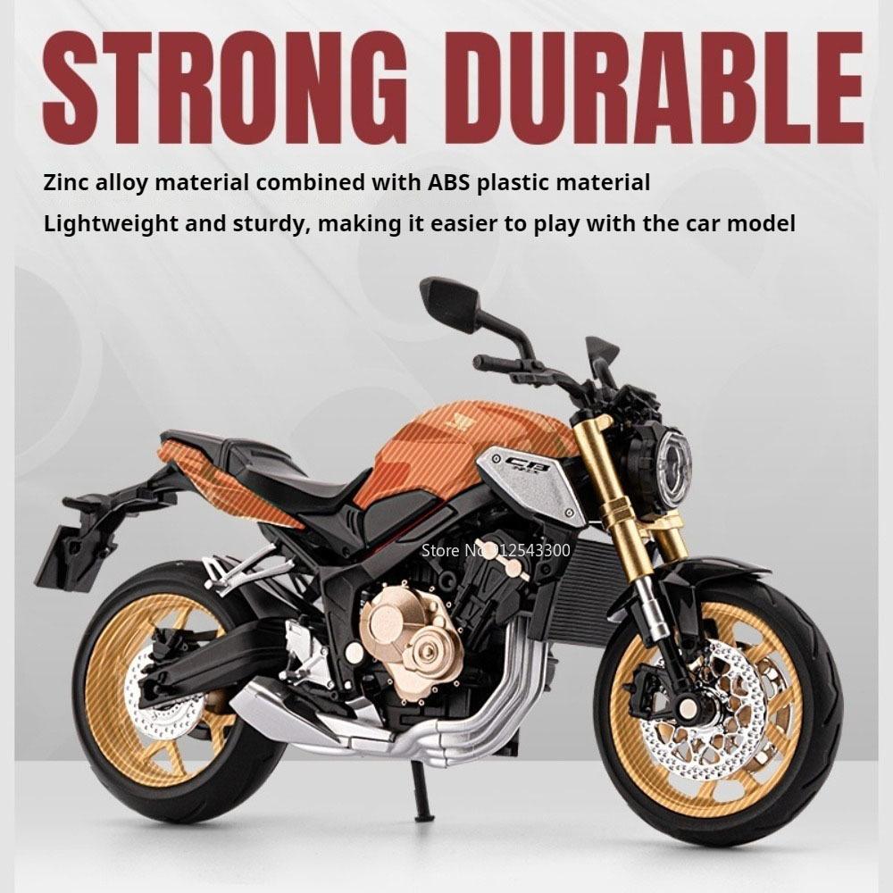 1:12 Honda CB650 Little Monkey Motorcycle Model Toy Car Wheel Steering Shock Absorption Alloy Motor Models Kids Ornament Toys