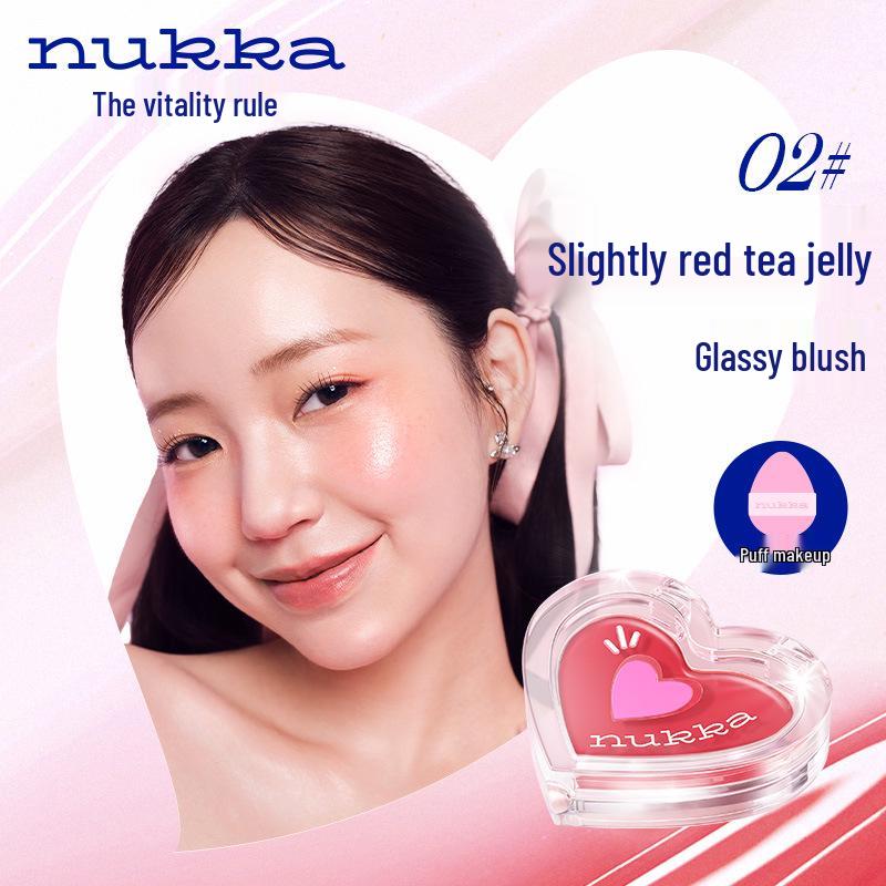Vitality Code Blush & Highlight Cream: Duo-Color for Contouring, Brightening, and Glossy Lips