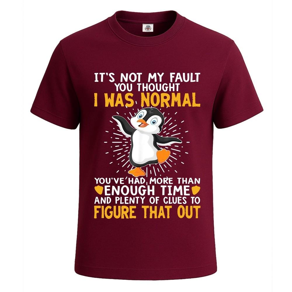 Its not my fault you thought funny party novelty mens tshirt gift tee top 2XL