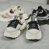 New Womens Breathable Mesh Platform Sneakers Comfortable Lace Up Outdoor Shoes