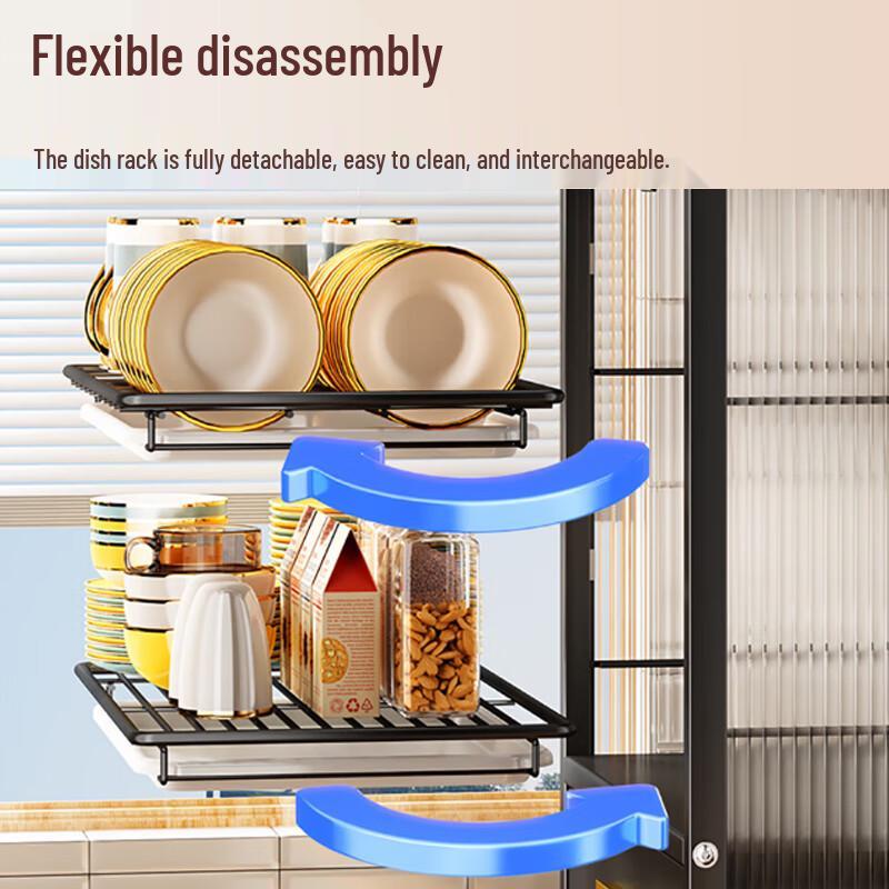Multifunctional Kitchen Microwave Oven Storage Rack