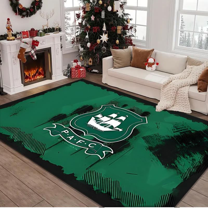 1PC rug Pafc Ship Crest Emblem Carpet, Chair Rug,Area Rug for Office Bedroom living rooms bedroom, Doormat decor Christmas fan gifts