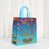 12/30pcs Happy Diwali Tote Bags Non Woven Reusable Goodie Bags for Gifts Classroom and Events