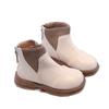 Girls boots short boots autumn 2025 new shoes children's leather boots baby girl Martin boots autumn grassland wear