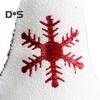 4 Pcs Christmas Snowflake Bell Pendant Sequin Decor White Foam Christmas Decoration Hanging Ornament Festive Home Office Decor Party Centerpieces