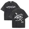 2026 Washed T Shirts Ateez Album The World Ep Fin Will Tour Hip Hop Vintage T-Shirts Harajuku Cotton Streetwear Men Women Tops Tees