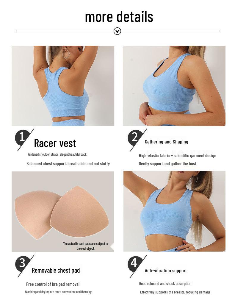 Seamless Two-Piece Racerback Tank & Shorts Yoga Set for Women