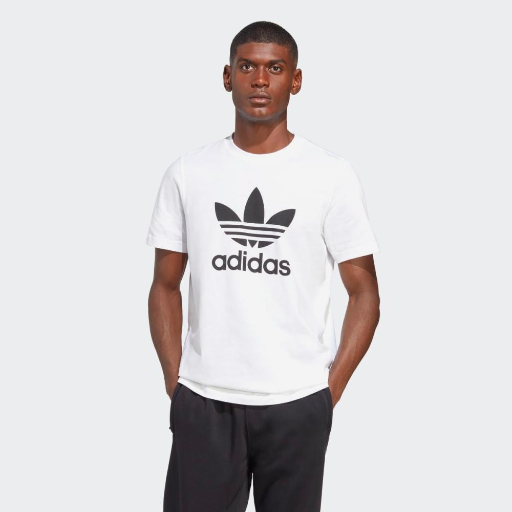 

Футболка Adidas Trefoil БЕЛАЯ ЧЕРНАЯ