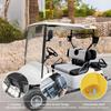 Coprisedile in Tessuto a Rete di Poliestere Lavabile a Caldo, Design alla Moda, per Golf Cart Club Car DS & EZGO TXT