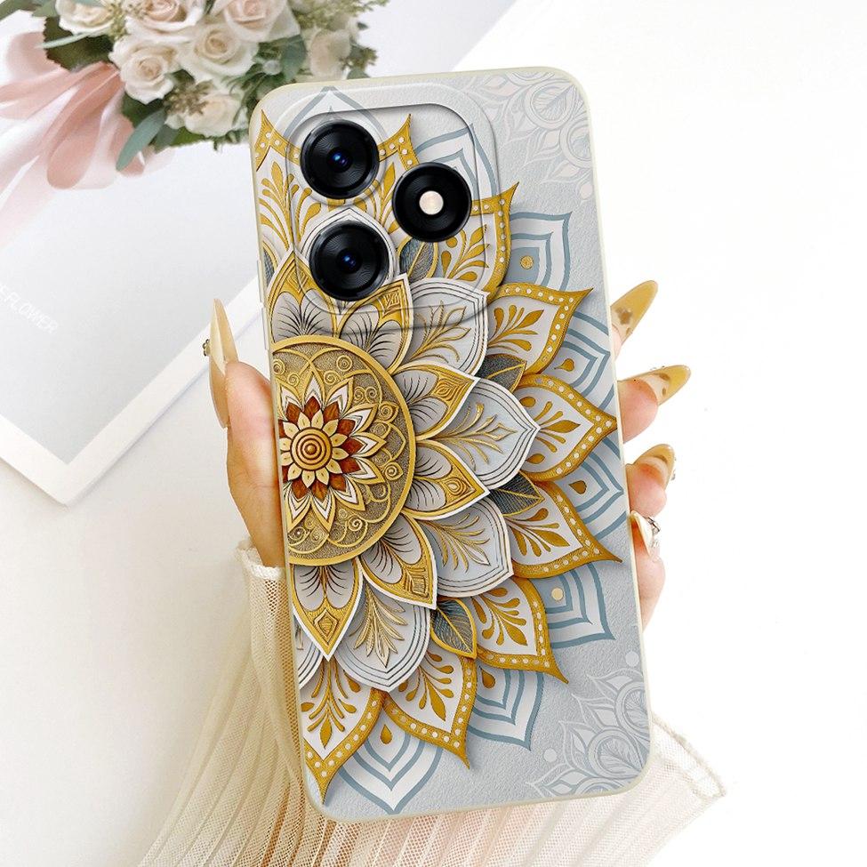 Case For Realme C51 RMX3830 Casing For Realme C53 RMX3760 Cover Silicone Luxury Fashion Cartoon Funny 2D Painted