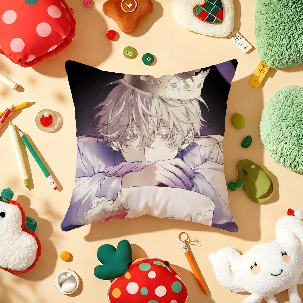 A-Alien S-Stage Luka Cool Anime Boy Pillow Case Plush Fabric Soft Double-Sided Printed Sofa Warm Winter Home Gift Cushion Cover