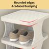 Multiple Layers Shoe Organizer Doorway Shoe Rack Organizer Space Saving Rack For Wall Corner Stackable Shelf For Rental House
