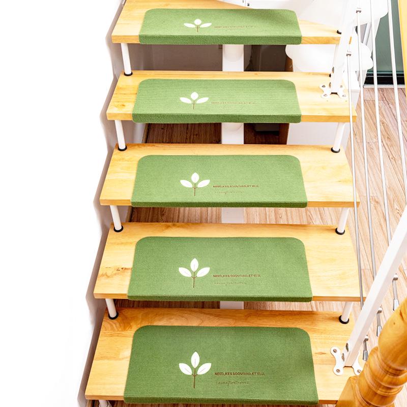 Luminous Anti-Slip Self-Adhesive Stair Tread Carpets for Solid Wood Floors