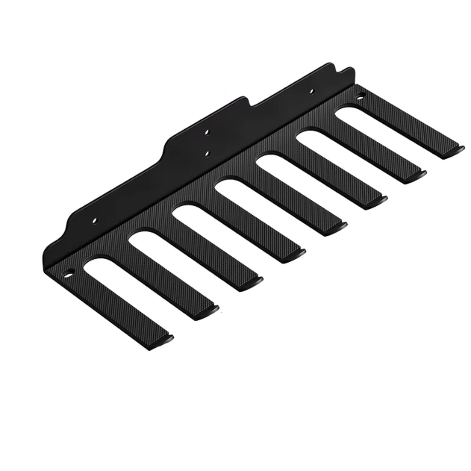 

Стойка для хранения Настенный органайзер для герметика Вешалка для штанги Гараж Тренажерный зал Настенная стойка для штанги Вертикальная стойка для крепления штанги Аксессуар для тренажерного зала One Size чёрный