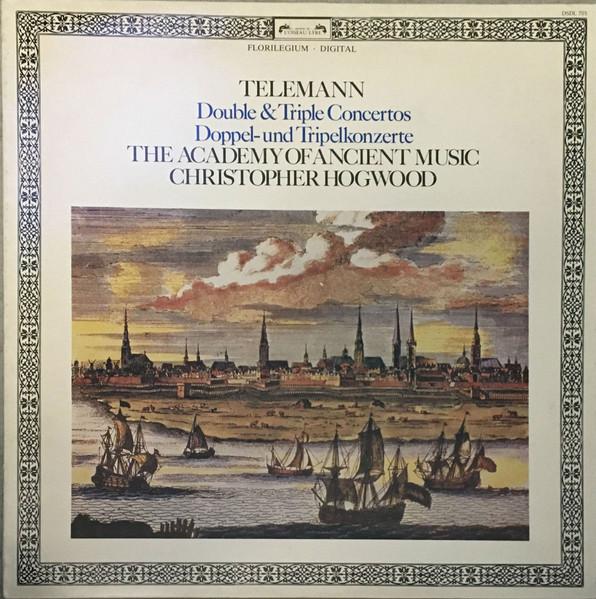 

LP Record TELEMANN THE ACADEMY OF ANCIENT M Double Triple Concertos DSDL701 LOISEAU LYRE 1983 UK Classical Used