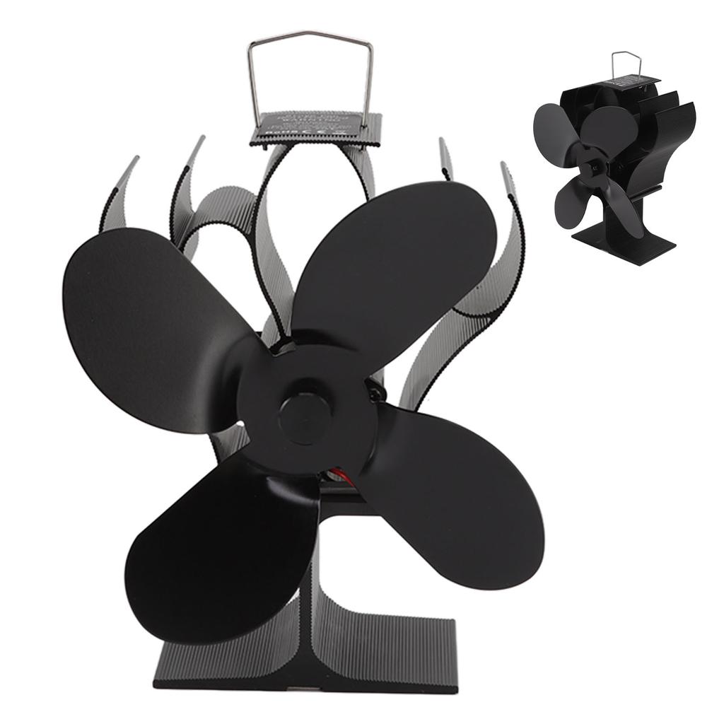 Kamnový ventilátor poháněný teplem Samostartující Žáruvzdorná hliníková slitina 1400 ot/min Termoelektrický ventilátor pro