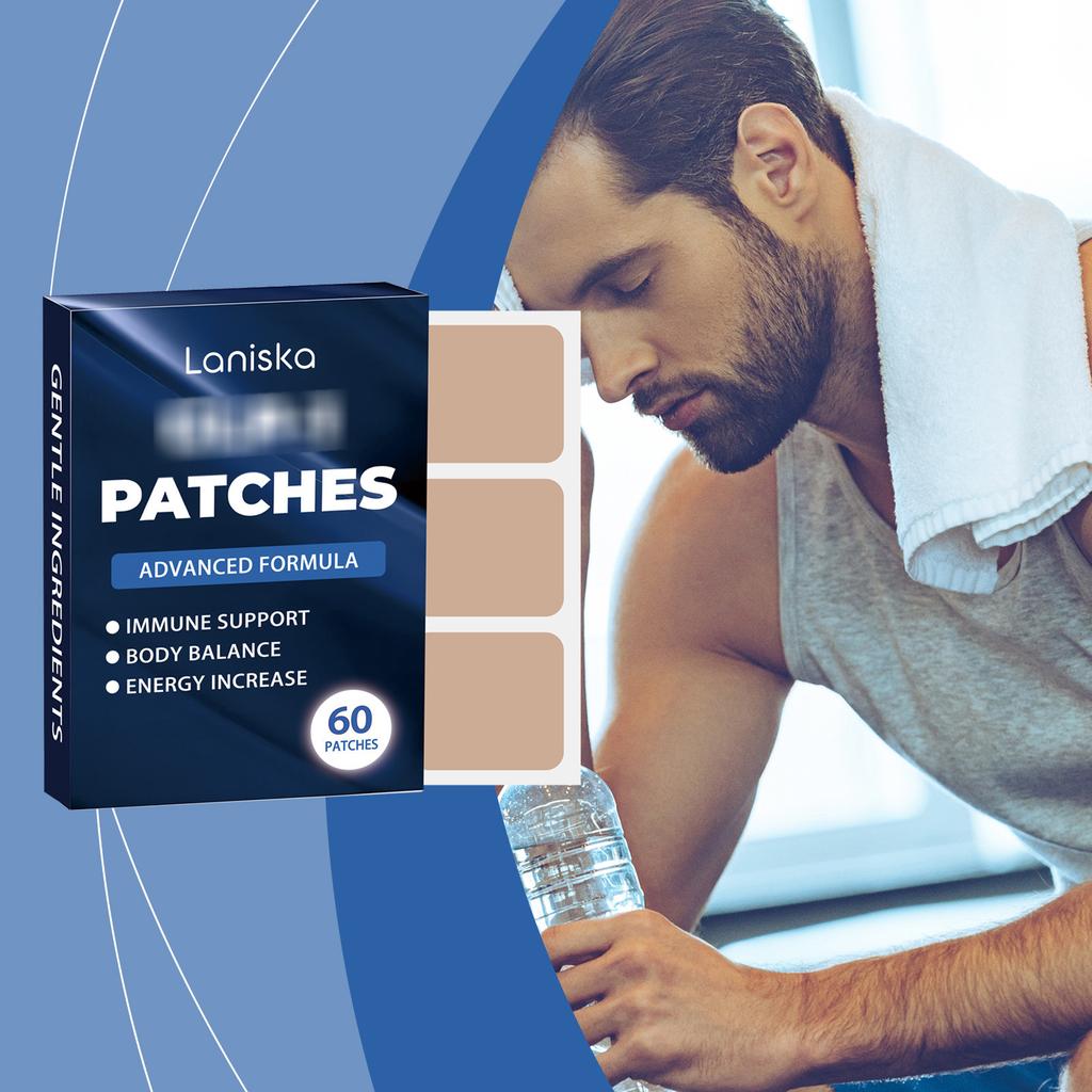 LANISKA Glutathione Patches Daily Care Attention Support Convenient Gentle Easy-Use Patches 60 Count
