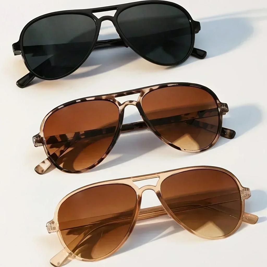 1pc-Fashionable glasses, suitable for travel, fashionable design, suitable for daily wear, can be the perfect gift