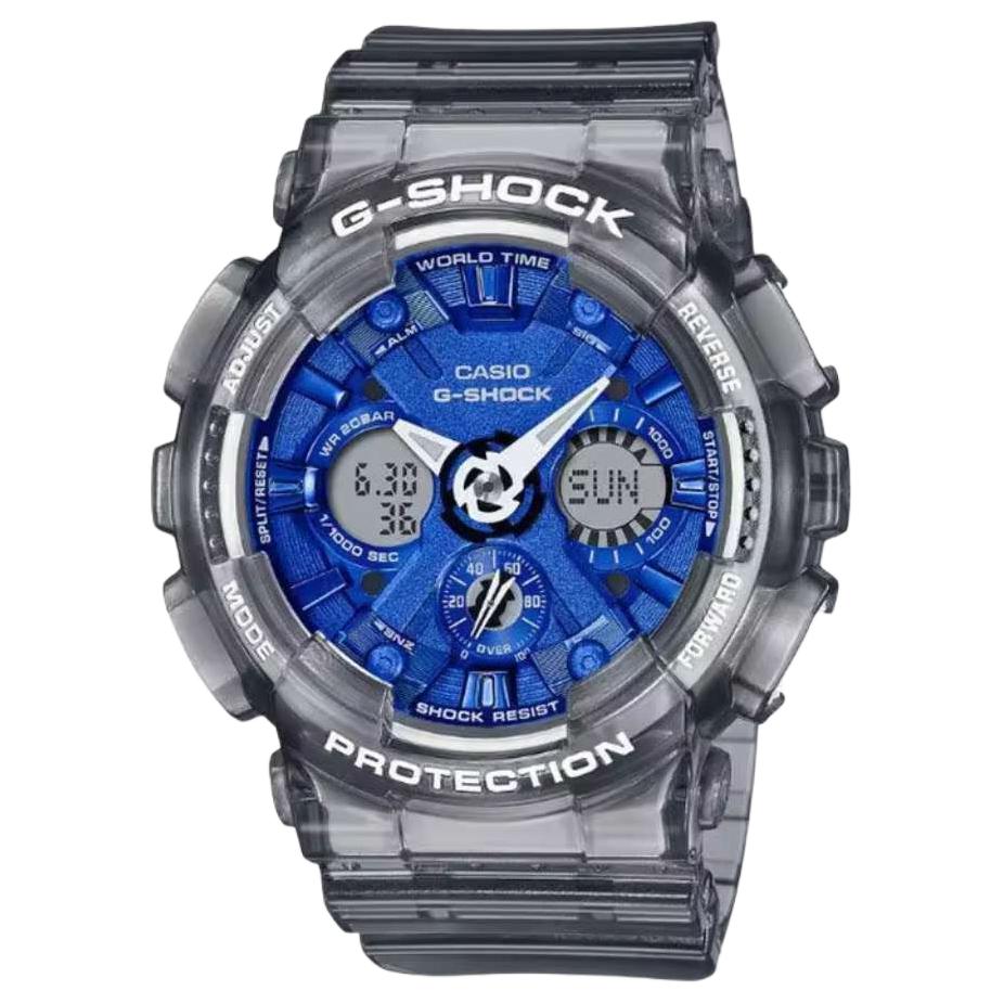 CASIO Women s DIGITAL Series 45.9mm Blue Watch GMA-S120TB-8A GMA-S120TB-8A Blue Dial