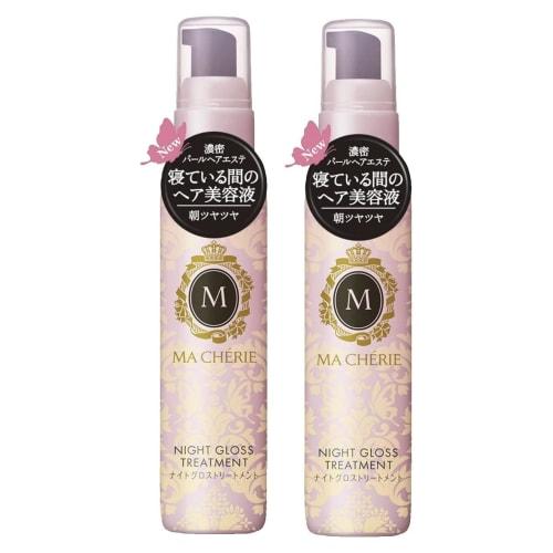 

[Bulk Purchase] MACHERIE Night Gloss Treatment EX 80ml x 2 No-Rinse Treatment Nighttime Sleeping Night Repair Gloss