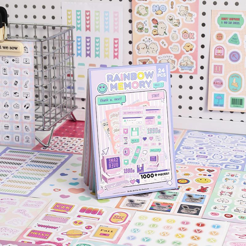 

Yuezhen Heart Space Children s Cartoon Sticker Book