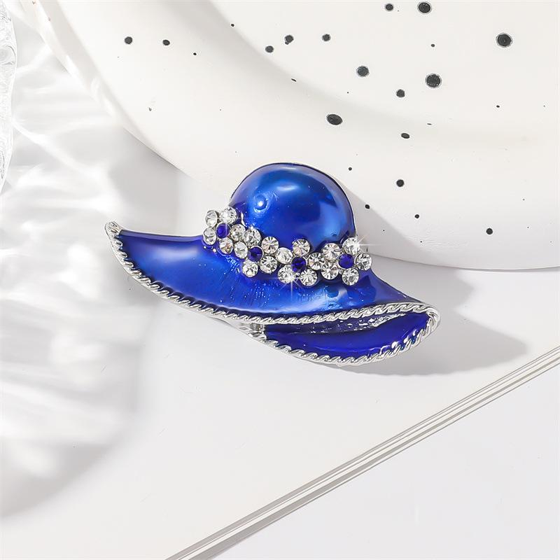 Fashionable Personalized Red Hat Brooch