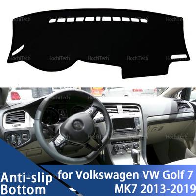 Skirta Volkswagen VW Golf 7 MK7 2013-2019 prietaisų skydelio dangtelio padas Automobilio pamušalas Anti-UV kilimėlis Saulės skydelis Dashmat Kilimas Prietaisų skydelio priedai