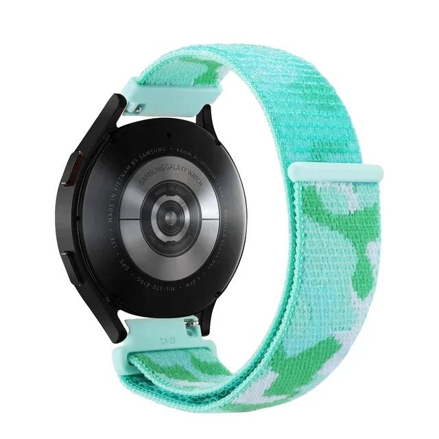 20mm 22mm Nylon Strap For Garmin Forerunner 55 165 265 255 Replacement wristband for Gramin Active 5/Vivomove Trend/Vivoactive 5