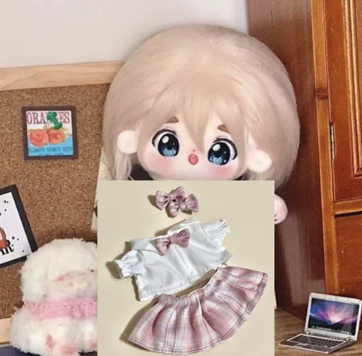 Stofftier 20cm Anime K - On! Kotobuki Tsumugi Baumwollpuppen Spielzeug Cos Kinder Erwachsene Plüsch Verkleidungsspielzeug Kinder Geschenk No skeleton