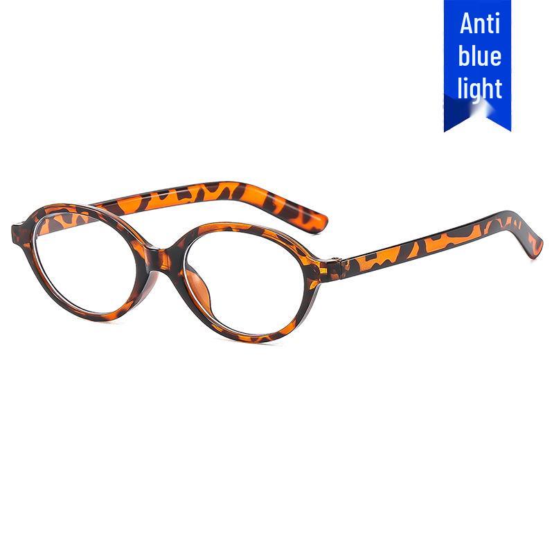 2024 Retro Oval Anti-Blue Light Nerd Glasses for Women - Influencer Style