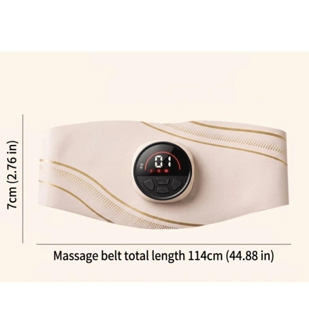 Multifunctional Massage Belt Electric Hot Compress Waist Massager Pulse Massager Women