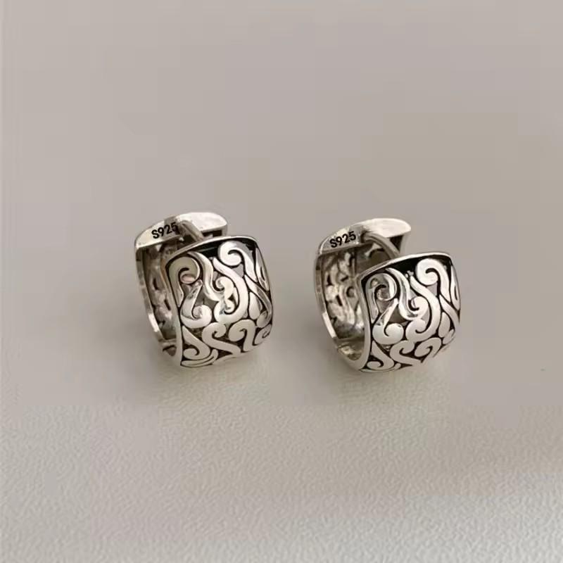 

VENTFILLE Серьги-кольца из стерлингового серебра 925 пробы с кубическим цирконием в виде звезды и луны, асимметричные, для женщин и девушек, цвет золотой меди, для вечеринок, подарки с цирконием