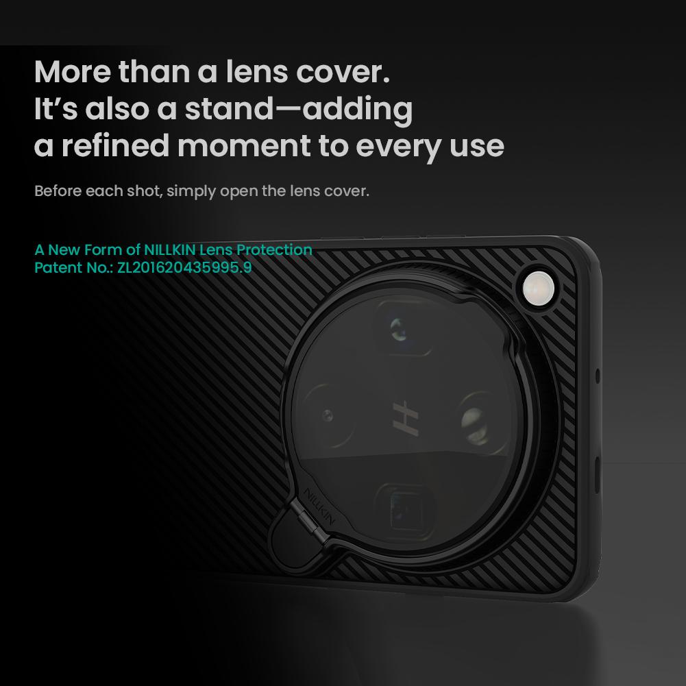 Custodia per Telefono OPPO Find X9 Ultra Nillkin CamShield Prop Magnetica Versione Trasparente Guscio Rigido in PC+TPU Cover Posteriore Antiurto