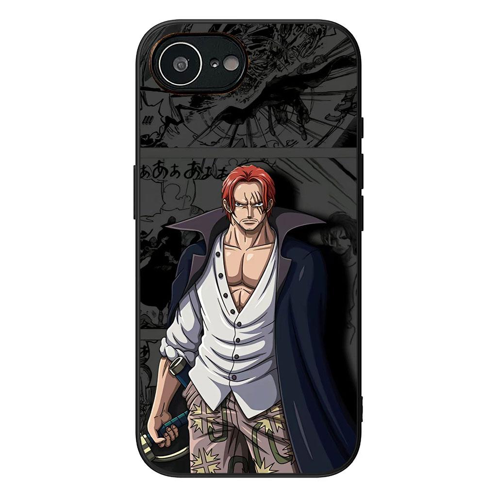 Cover for Apple iPhone 16 15 14 Plus 13 12 Mini 17 Pro Max + ProMax 16E Air Phone Case Luffy One Shanks Piece Roronoa Zoro