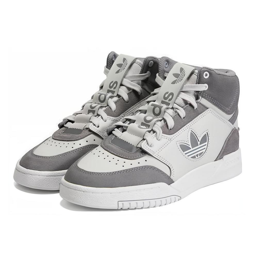 Adidas Originals Drop Step XL High Top Skate Shoes Women Sneakers Gray FZ5720