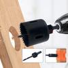 Wooden Door Lock Installation Kit with U Type Guide Template and Drill Bit Compatible with Four Lock Latch Size Combinations