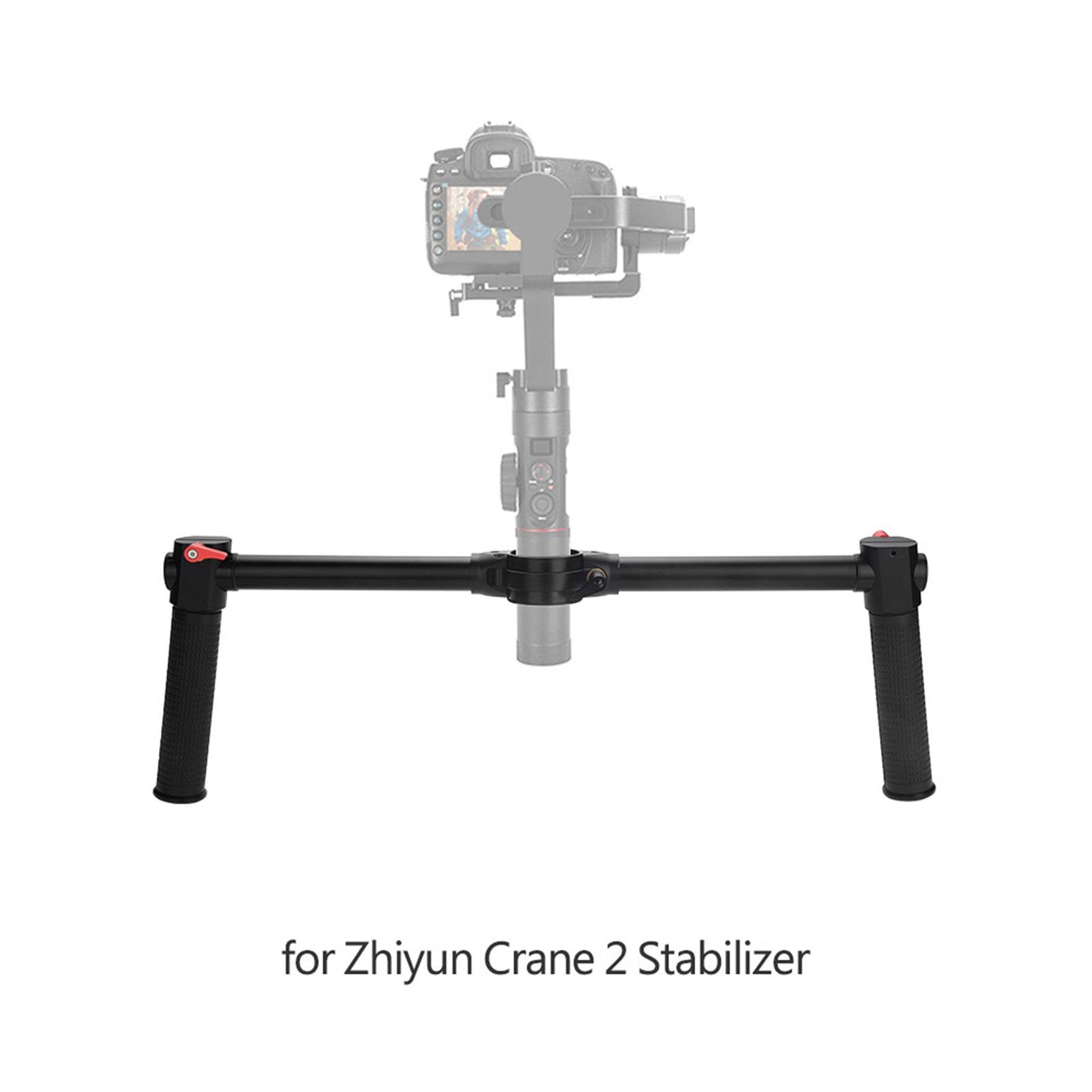 

Прочный алюминиевый сплав карданный стабилизатор двойной ручной захват для Zhiyun Crane 2