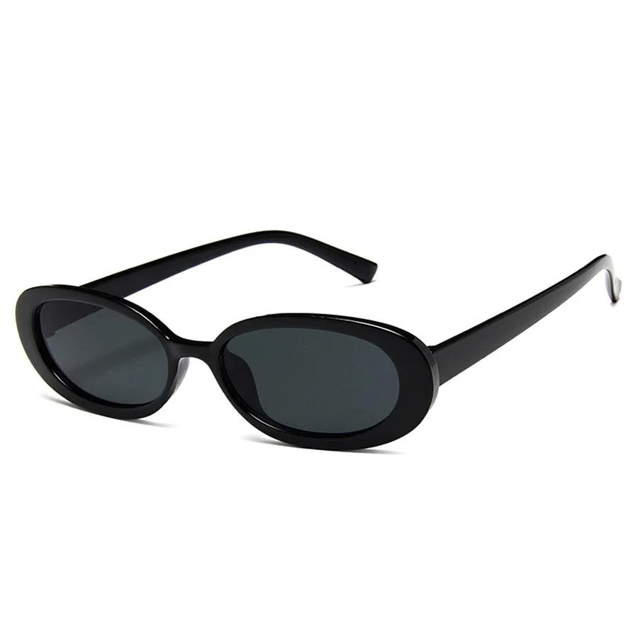 Vintage Oval Sunglasses Women Luxury  Designer Small Oval Sun Glasses Retro Black Red Glasses ladies Goggle UV400 Eyewear