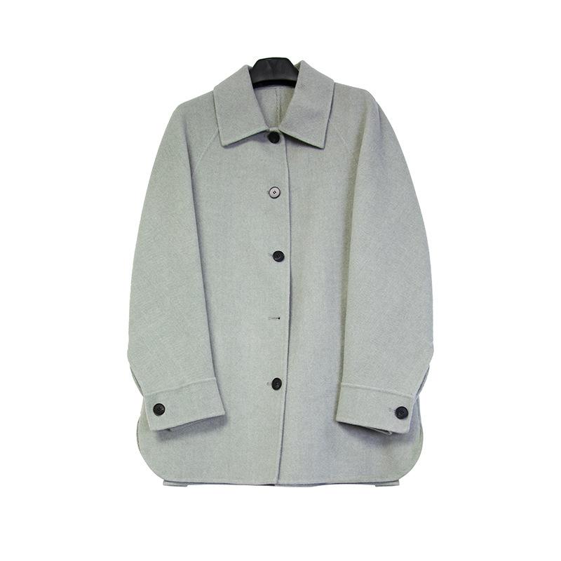 Spring and Autumn New Products Casual Short Wool Jacket Small Pure Wool Coat Versatile Commuter Wool