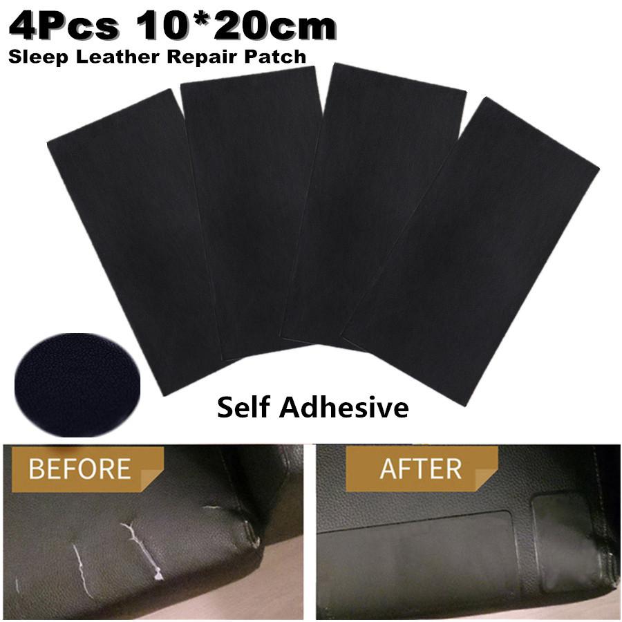 

4 шт. самоклеящаяся заплатка для ремонта овечьей кожи для чехла на автомобильное сиденье, дивана, сумки